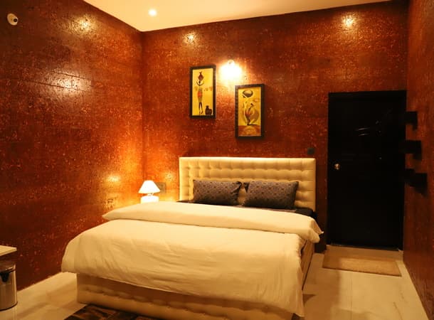 Air-conditioned bedroom